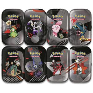 Pokémon Mini Tin Bianco e Nero , Contiene 2 Bustine di Bianco e Nero
