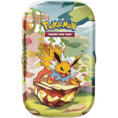 Pokémon Mini Tin Evoluzione Prismatiche , Contiene 2 Bustine Evoluzioni Prismatiche - immagine 2