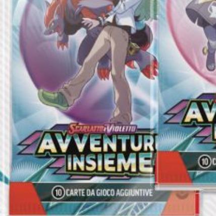 Pokèmon Scarlatto & Violetto: Avventure Insieme– Blister 3 Pack (ITA) , Contiene 3 Bustine di Avventure Insieme - immagine 3