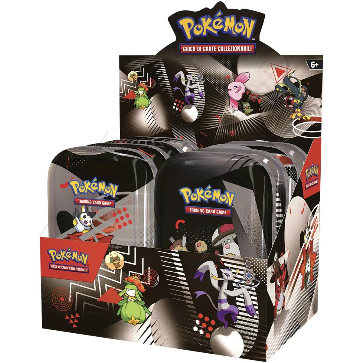 Pokémon Mini Tin Bianco e Nero , Contiene 2 Bustine di Bianco e Nero - immagine 4