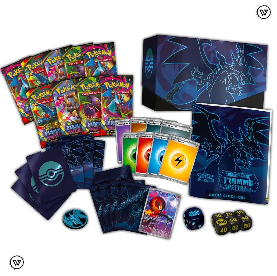 Pokémon set allenatore fuoriclasse Megaevoluzione Fiamme Spettrali (IT) ETB - immagine 2