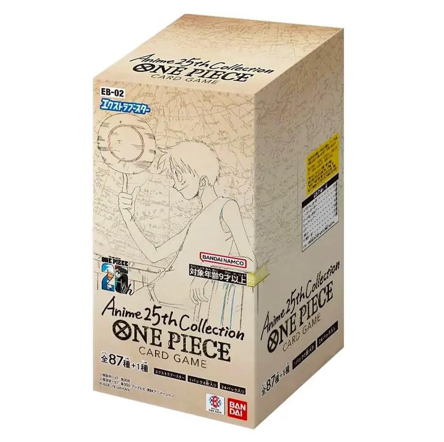 One Piece Card Game Extra Booster Anime 25th Collection EB02 Display – 24 Buste (JP)