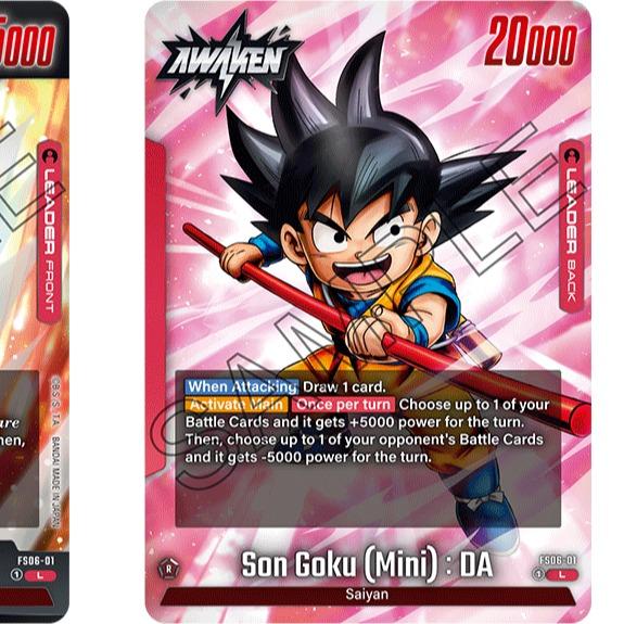 Fusion World Starter Deck FS06 – Son Goku (Mini) – Dragon Ball Super TCG – EN - immagine 5